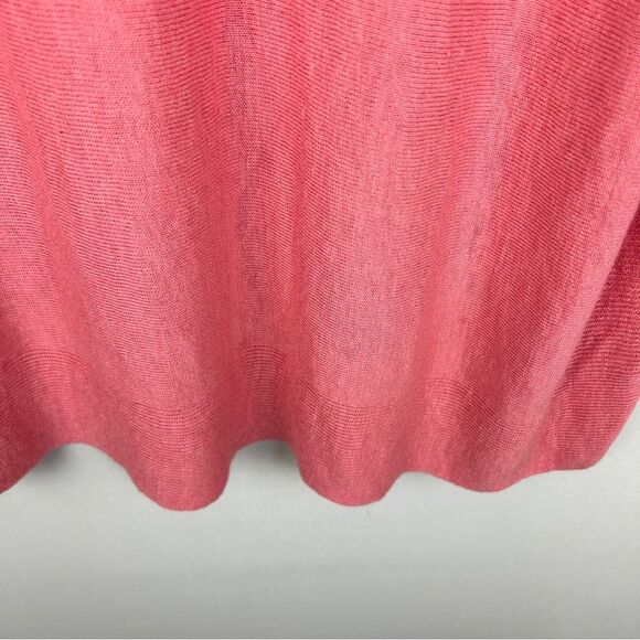 J.Jill pink linen blend knit pullover sweater size XL read - Picture 4 of 7